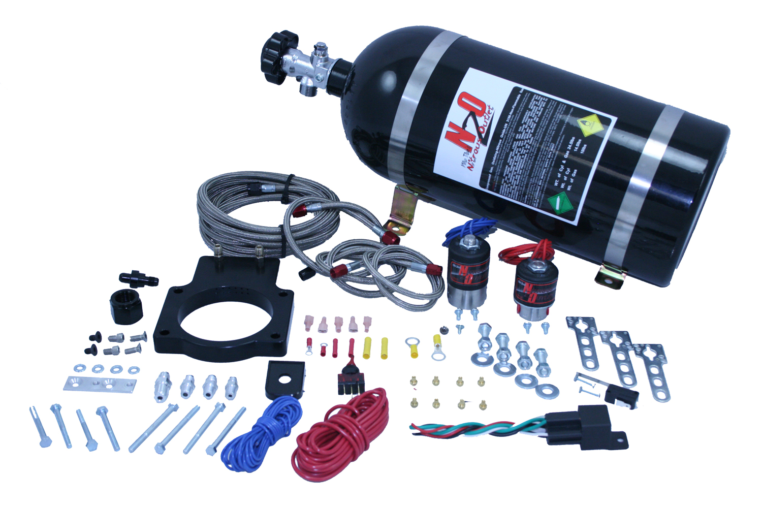 Nitrous Outlet 92mm LSX Plate System (10lb Bottle)