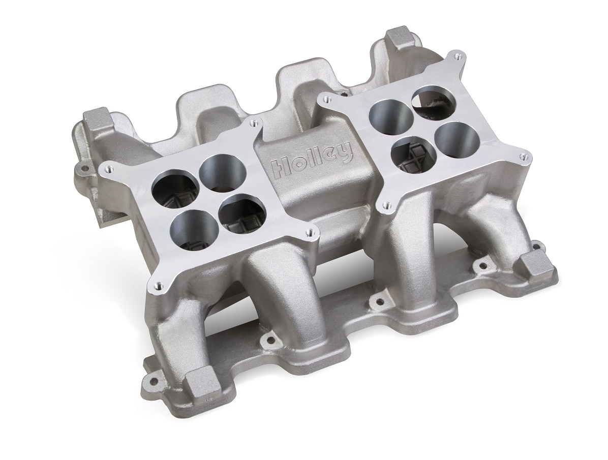 LS1/LS2/LS6 Holley Dual Plane - Mid Rise Intake Manifold