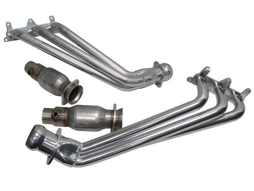 2010-2011 Camaro V6 BBK Performance 1 3/4" Long Tube Headers w/Cats (Ceramic Coated)