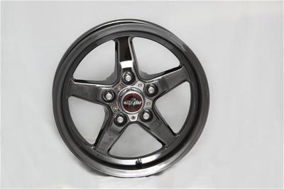 Race Star Industries 92 Drag Star Dark Star Black Chrome Wheels (17" x 9.5")