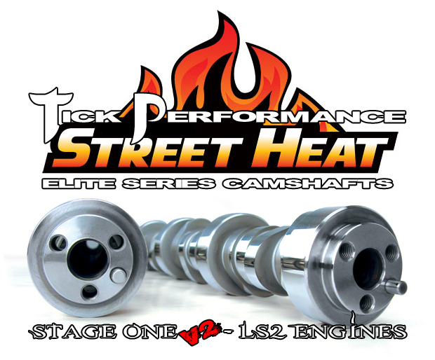 LS2 Tick Performance Stage 1 V2 Street Heat Camshaft