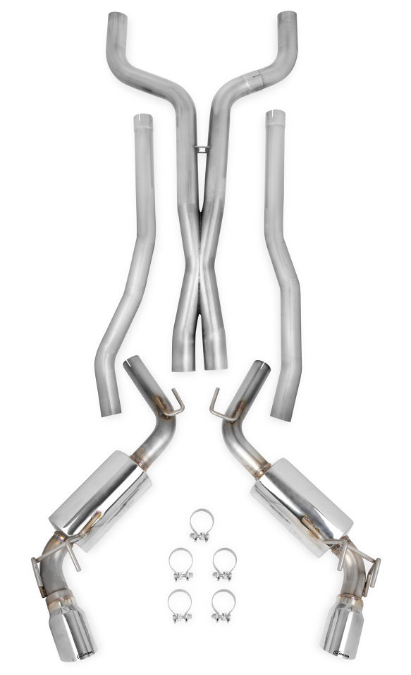 2010-2013 Camaro V6 Hooker Headers Blackheart 2.5" Catback Exhaust System