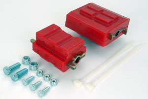 93-97 LT1 Fbody Prothane Motor Mounts - Red