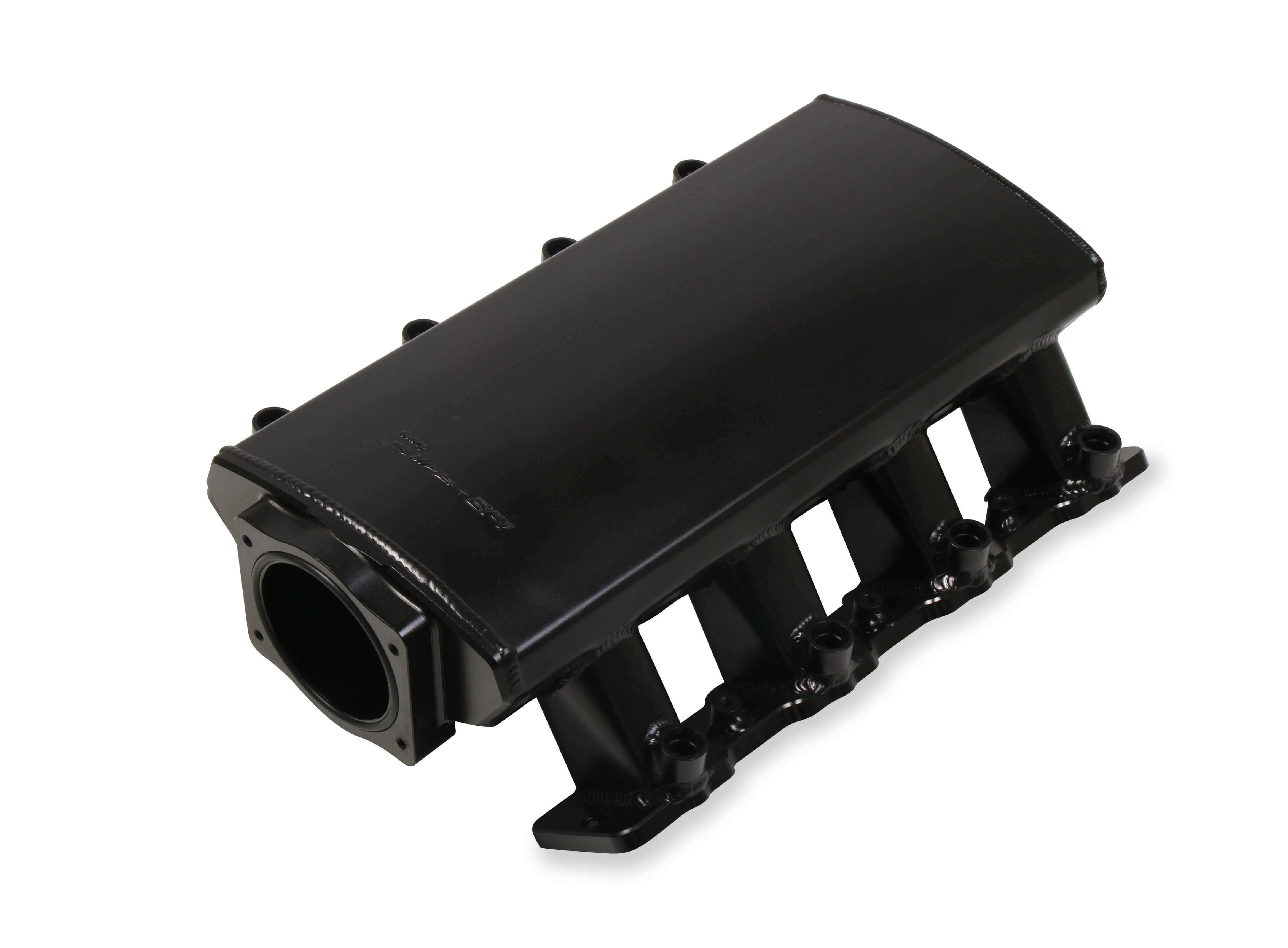 LS3/L92 Holley Sniper EFI Low-Profile 92mm Sheet Metal Fabricated Intake Manifold w/Fuel Rail Kit- Black