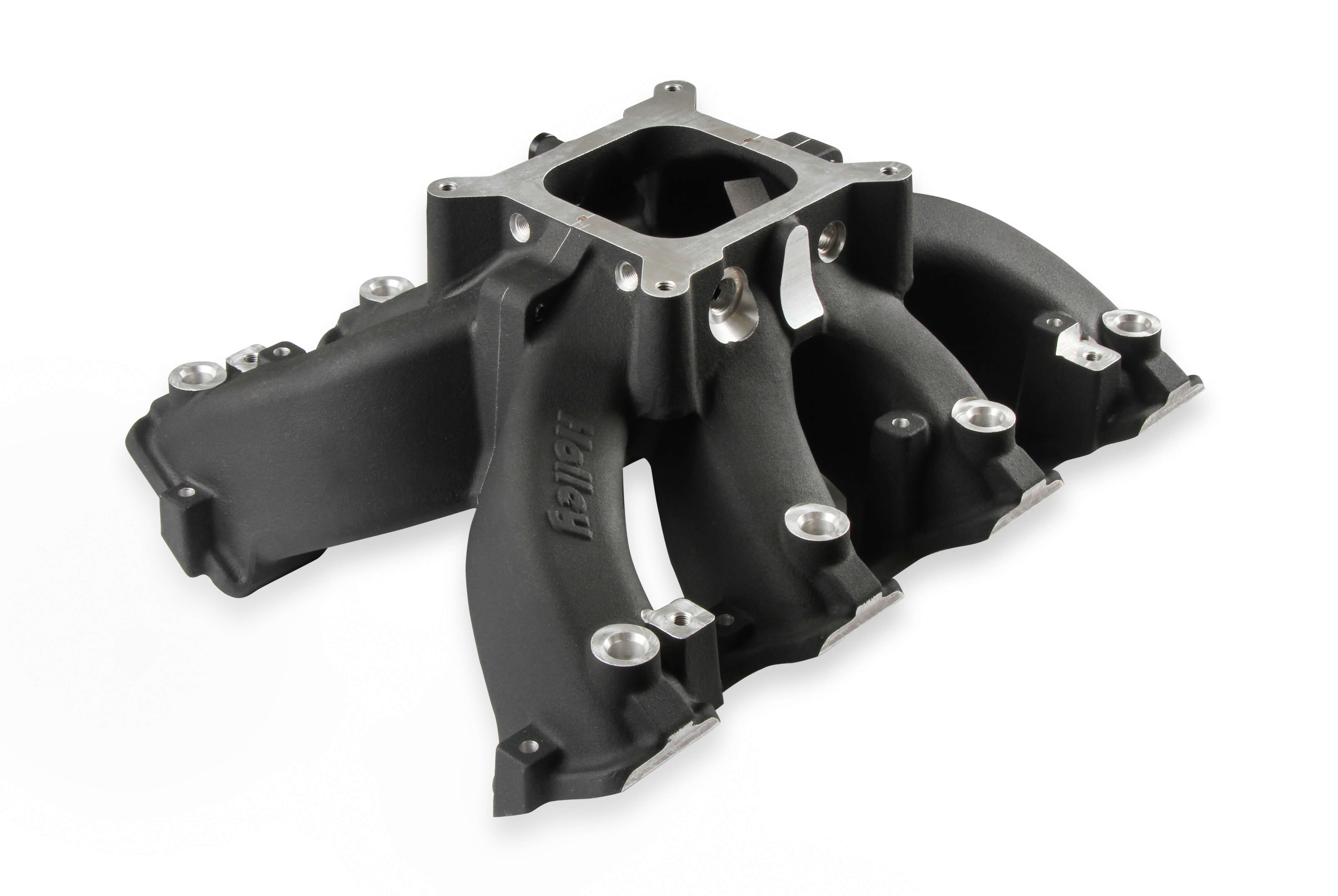 LS3/L92 Holley Single Plane EFI Split-Design Race Intake Manifold - Black Finish