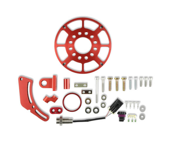 MSD Crank Trigger Kit - Flying Magnet - Hall-Effect - LS GEN III/IV - 7.25 IN.