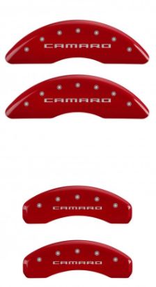 2016+ Camaro Red Camaro MGP Caliper Covers