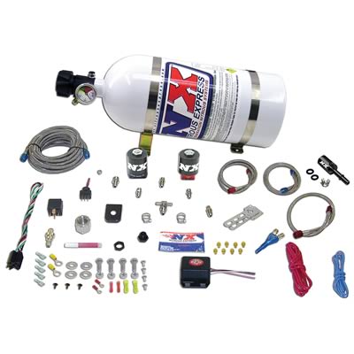 2010+ Camaro Nitrous Express Single Nozzle System (35-250HP) w/15 Bottle