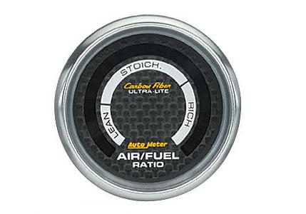 Auto Meter Carbon Fiber Electric Air Fuel Ratio