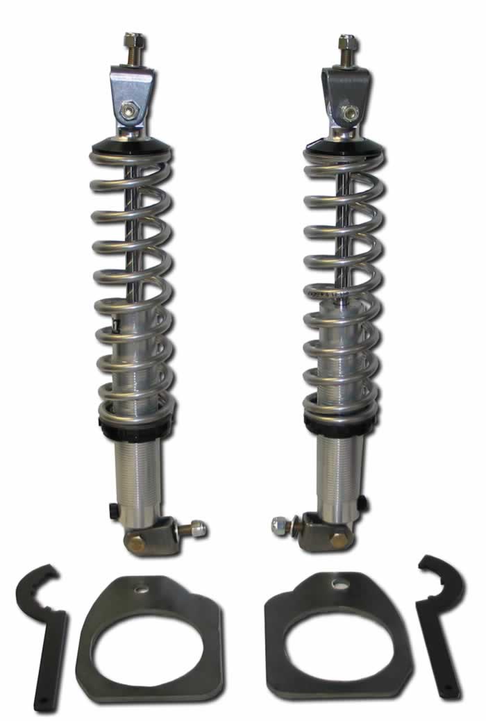 82-02 Spohn Perf. Rear Coil Over Kit - QA1 Single Adj. Shocks