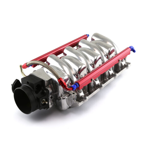 Speedmaster LS1 LS6 Polished Aluminum Intake Manifold with 92mm Throttle Body